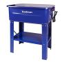 Red Sun Parts Washer 20 Gallon Cabinet Electric Solvent Pump Portable Automotive Parts Cleaner with Shelf Tank for Wheel Bearings, Gears, and carburetors