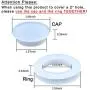 DGQ 2'' Silicone Umbrella Table Hole Cap - 1 Pack - Patio Table Umbrella Thicker Hole Ring Plug and Cap Set DGQ 2'' Silicone Umbrella Table Hole Cap - 1 Pack - Patio Table Umbrella Thicker Hole Ring Plug and Cap Set