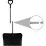 CASL Brands Aluminum Snow Shovel with D-Grip Handle and Heavy-Duty Metal Wear Strip - Adjustable Powder-Coated Steel Handle with Plastic Grip - 22-Inch Blade - Black CASL Brands Aluminum Snow Shovel with D-Grip Handle and Heavy-Duty Metal Wear Strip - Adjustable Powder-Coated Steel Handle with Plastic Grip - 22-Inch Blade - Black