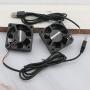 2PCS Heatsink 5015 Cooling Fan 3 Lines DC 5V 5CM Case Fan for CPU TV Box Router