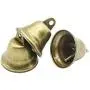 Favordrory 35PCS 38mm/1.5inch Vintage Bronze Jingle Bells, Craft Bells for Dog Potty Training, Housebreaking, Making Wind Chimes, Christmas Bell and etc Favordrory 35PCS 38mm/1.5inch Vintage Bronze Jingle Bells, Craft Bells for Dog Potty Training, Housebreaking, Making Wind Chimes, Christmas Bell and etc