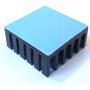 Easycargo 10pcs 22mm Heatsink Kit 22x22x10mm + 3M 8810 Thermal Conductive Adhesive Tape, Cooler Heat Sink for Cooling Raspberry Pi, SSD M.2 2280 GPU IC Chips VRAM VGA RAM (22mmx22mmx10mm)