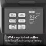 Hamilton Beach FlexBrew Thermal Coffee Maker, Single Serve & Full Pot, Compatible with K-Cup Pods or Grounds, Programmable, Black and Stainless (49966)
