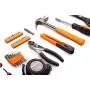 CARTMAN Orange 39-Piece Tool Set - General Household Hand Tool Kit with Plastic Toolbox Storage Case CARTMAN Orange 39-Piece Tool Set - General Household Hand Tool Kit with Plastic Toolbox Storage Case