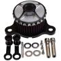 WOOSTAR Motorcycle Air Filter Made of CNC Metal Replacement for Harley Davidson Sportster XL883 XL1200 2004-2014 Air Cleaner