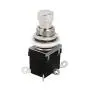 ESUPPORT 6Pin DPDT Latching Stomp Foot Switch Pedal Guitar Push Button Metal True Bypass AC 250V/2A 125V/4A Pack of 5