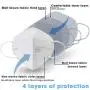 COVAFLU KN95 Face Mask Pack of 10 Fold Flat KN95 Face Masks Comfortable Fit