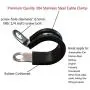 Solarson 20 Pack 3/4 Inch Stainless Steel Cable Clamp,3/4 rubber clamp,Rubber Cushioned Insulated Clamp, Metal Clamp, Tube Clamp,rubber hose clamp Solarson 20 Pack 3/4 Inch Stainless Steel Cable Clamp,3/4 rubber clamp,Rubber Cushioned Insulated Clamp, Metal Clamp, Tube Clamp,rubber hose clamp