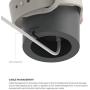 elago W2 Charger Stand Compatible with Apple Watch Series 6/SE/5/4/3/2/1 (44mm, 42mm, 40mm, 38mm), Durable Silicone, Compatible with Nightstand Mode (Dark Grey)