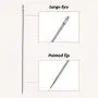 3 Pieces 12 Inch Upholstery Needle Long Straight Hand Needle Stainless Steel Hand Sewing Needle Sewing Upholstery Needle for Webbing, Sewing Edges and Stitching Through Padding, Arts Crafts Projects 3 Pieces 12 Inch Upholstery Needle Long Straight Hand Needle Stainless Steel Hand Sewing Needle Sewing Upholstery Needle for Webbing, Sewing Edges and Stitching Through Padding, Arts Crafts Projects