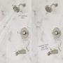 Pfister 8P8-WS2-JDSGS Jaida Tub and shower faucet with Adjustable Spray Width, Spot Defense Brushed Nickel