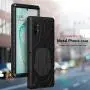 Feitenn Galaxy Note 10 Plus Case Metal, Note 10 Plus 5G Case Heavy Duty, Gorilla Glass Cover Armor Aluminum Bumper Military Shockproof Defender for Samsung Galaxy Note 10 Plus/Note 10+ 5G - Black Feitenn Galaxy Note 10 Plus Case Metal, Note 10 Plus 5G Case Heavy Duty, Gorilla Glass Cover Armor Aluminum Bumper Military Shockproof Defender for Samsung Galaxy Note 10 Plus/Note 10+ 5G - Black