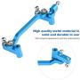 Jadpes RC Steering Component Metal Kit Accessory, RC Car Parts Accessories T-Power Components for Wltoys A949/A959/A969/A979/K929-B RC Car Model Accessory