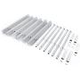 Grill Valueparts Grill Parts for Charbroil 463240115 463235815 Replacement Parts Advantage 6 Burner 469235815 G458-0018-W1 G470-5503-W1 G432-8M00-W1 Carry Over Tube Burners Heat Shield Tents Plates