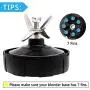 AxPower 2 PACKS 7 FINS Extractor Blades Replacement Part Bottom Blade for Ninja Blender for Nutri Ninja Auto iQ BL642 NN102 BL682 BL2013 and More AxPower 2 PACKS 7 FINS Extractor Blades Replacement Part Bottom Blade for Ninja Blender for Nutri Ninja Auto iQ BL642 NN102 BL682 BL2013 and More