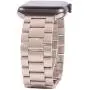 Miniseas Band Compatible with Apple Watch Band 38mm 42mm Stainless Steel Wristband Metal Buckle Clasp Strap Replacement Bracelet for iWatch Series 5/4/3/2/1 40mm 44mm (Retro, 38MM-40MM)