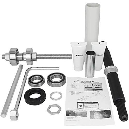 OCTOPUS W10435302 & W10447783 Bearings Installation Tool Kit Compatible Washing Machine Includes grabber fix all Adhesive Washer Shaft Replace Washer Bearing Replacement Dryer Bearing Kit Dryer Shaft.