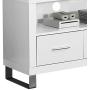 Monarch Specialties , TV Console with 4 Drawers, White, 60''L