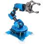 xArm 1S Robotic Arm 6DOF Full Metal Programmable Arm with Feedback of Servo Parameter, Wireless/Wired Mouse Control, Mobile Phone Programming