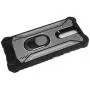 Eaglecell - for LG K40, Harmony 3, Xpression Plus 2 (2019) LM-X420, LG Solo LTE L423DL - Aluminum Metal Hybrid Phone Case with Stand - ZY0 Gray