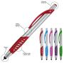 Stylus Pen, 2 in 1 Capacitive Stylus & Ballpoint Click Pen with Comfort Grip for Universal Touchscreen Devices, Tablets,iPad, iPhone 6,6 Plus, iPod, Android, Samsung Galaxy(Silver 10 Pack)