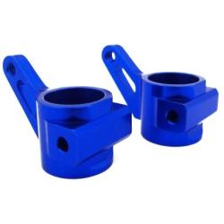 Atomik RC Alloy Front Steering Block, Blue fits The Traxxas 1/10 Slash and Other Traxxas Models - Replaces Traxxas Part 3736