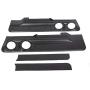 Lower Door Panel Set 2-speaker Compatible with 1978-1988 Monte Carlo Malibu (2dr) & El Camino Cutlass Regal
