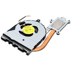 2FW2C Dell Inspiron 14 / 15 5000 Series Laptop UMA Heatsink Fan Assy AT1GG01FF0 CPU Cooling DC5V Fan 5.2CFM .5A FCN DFS541105FC0T with 3Pin 3Wire 2'' Cbl Copper Thermal Management Heat Control WYN50