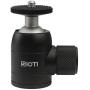 SIOTI Tripod Mini Ball Head Tripod Mount Head-Metal Ballhead 360° Pan 90° Tilt Tripod Mount with 1/4'' Screw for Digital Camera/Compact DSLR/Cell Phone/Monopod/Gopro/Light Stand/Light House