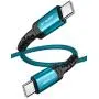 USB C to USB C 60W Fast Charging Cable, JSAUX[2-Pack 10ft+3.3ft] Type C Charger Cord Compatible with Samsung Galaxy S20 /Note 20 10, MacBook Air/Pro 13, iPad Pro 2020, Pixel 2/3/4 XL, etc- Green