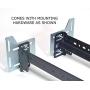 Ronin Factory Bed Frame Brackets Adapter for Headboard Extra Heavy Duty, Set of 2 Brackets with Hardware Modification Plate