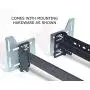 Ronin Factory Bed Frame Brackets Adapter for Headboard Extra Heavy Duty, Set of 2 Brackets with Hardware Modification Plate Ronin Factory Bed Frame Brackets Adapter for Headboard Extra Heavy Duty, Set of 2 Brackets with Hardware Modification Plate