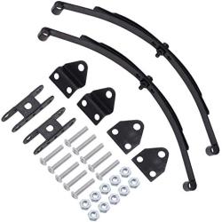 Hobbypark Stiff Leaf Spring Suspension Steel Bar Kit for 1/10 RC Rock Crawler RC4WD D90 Parts (2 Kits)