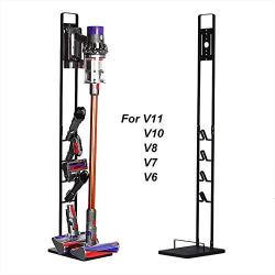 BENOSS Stable Metal Storage Bracket Stand Holder No-Drill Vacuum Docking Station for Dyson Handheld for V11 V10 V8 V7 V6 Cordless Vacuum Cleaners and Accessories