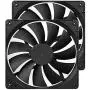 140mm Case Fan Quiet High Performance PC Fan 140mm Standard Case Fan 3pin 4pin Molex Connector 12V DC Computer PC CPU Case Fan 1000RPM 2-Pack 140mm Case Fan Quiet High Performance PC Fan 140mm Standard Case Fan 3pin 4pin Molex Connector 12V DC Computer PC CPU Case Fan 1000RPM 2-Pack