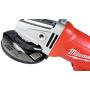 Milwaukee 5 Pack - 4 1 2 Hubbed Grinding Wheel for Grinders - Aggressive Grinding for Metal & Stainless Steel - 4-1/2'' x 1/4 x 5/8-Inch | 11 UNC | Depressed
