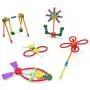 KNEX TINKERTOY - Classic Building Tin - 100 Parts - Collectible Tin - Ages 3+