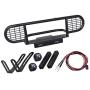 dailymall 1/10 Scale Metal RC Front Bumper with Light for D90 D110 Land Rover Defender, RC Crawler Accessories, Remote Controlled Devices Parts