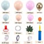 Roywel Balloons for Parties,Garland Latex Balloon Arch Ganland Kit 92 Pieces Grayd | Pink | Gold | Orange | Dusty Pink Balloons for Baby Showers, Weddings, Graduations, Corporate Events, Engagements