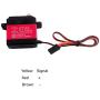 4 X DS3218 Waterproof Digital Servo with 25T Servo Arm, 20KG High Torque Full Metal Gear for RC Toys Model DIY Arduino TRX 4 Crawler (Control Angel 180°)