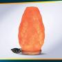 Himalayan Glow Natural Pink Salt Lamp, Crystal Salt Lamp Night Light with (ETL Certified) Brightness Control Dimmer Switch, Wooden Base & Salt Lamps Bulb | 6-8 LBS