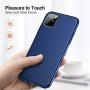 TORRAS Slim Fit Compatible for iPhone 11 Pro Max Case, Ultra Thin Lightweight Silky Smooth Touch Matte Finish Grip Hard Plastic Minimalist Compatible for iPhone 11 ProMax case, Navy Blue