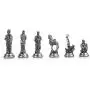 ( Without Board) Historical Handmade Antique Copper, Troy Figures Metal Chess Pieces Medium Size King 2.65 ''(Only Pieces)