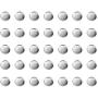 Button Parts 1000PCS 32mm DIY Blank Pin Badge Button Parts Consumables for Badge Maker Machine, 1.26inch(32mm)