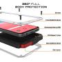 Punkcase S10e Metal Case, Heavy Duty Military Grade Armor Cover [Shockproof] Full Body Hard Aluminum & TPU Hybrid Design [High Impact Bumper] Compatible W/Samsung Galaxy S10e Edge (White)