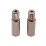 WINSINN 3D Printer All-Metal Titanium Heatbreak Throat, Compatible with Chimera Kraken Heat Break M6 1.75mm Fit Multi Nozzle Hotend Extruder (Pack of 5Pcs)