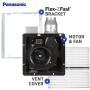 Panasonic FV-0811VF5 WhisperFit EZ Retrofit Ventilation Fan, 80 or 110 CFM