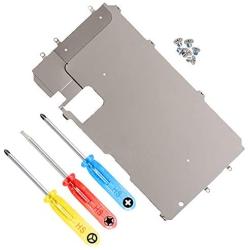 MMOBIEL LCD Metal Back Plate Replacement Compatible with iPhone 7 Plus with Heat Shield incl Screws and Screwdrivers