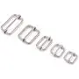 Swpeet 100 Pcs Metal Rectangle Adjuster Triglides Slides Buckle, Roller Pin Buckles Slider Strap Adjuster for Belt Bags DIY Accessories - 13mm / 15mm / 20mm / 25mm/ 35mm Swpeet 100 Pcs Metal Rectangle Adjuster Triglides Slides Buckle, Roller Pin Buckles Slider Strap Adjuster for Belt Bags DIY Accessories - 13mm / 15mm / 20mm / 25mm/ 35mm