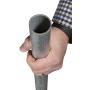 Zippity Outdoor Products ZP19003 Newport Finishing Dig Vinyl Post, 3 Tall, White